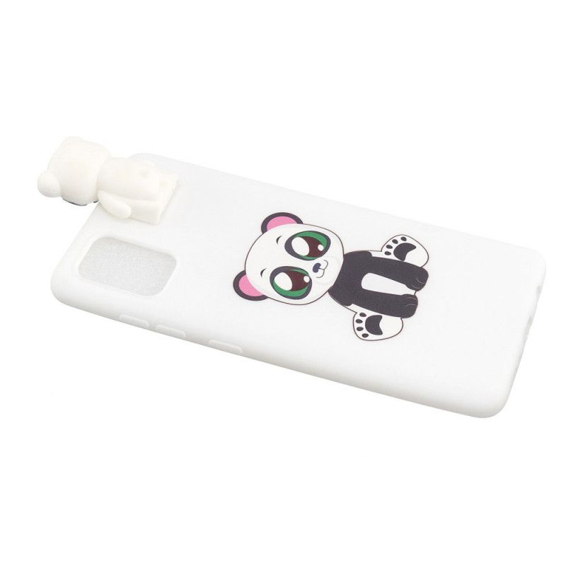 Cover Samsung Galaxy A71 3D Panda Håndfri Support