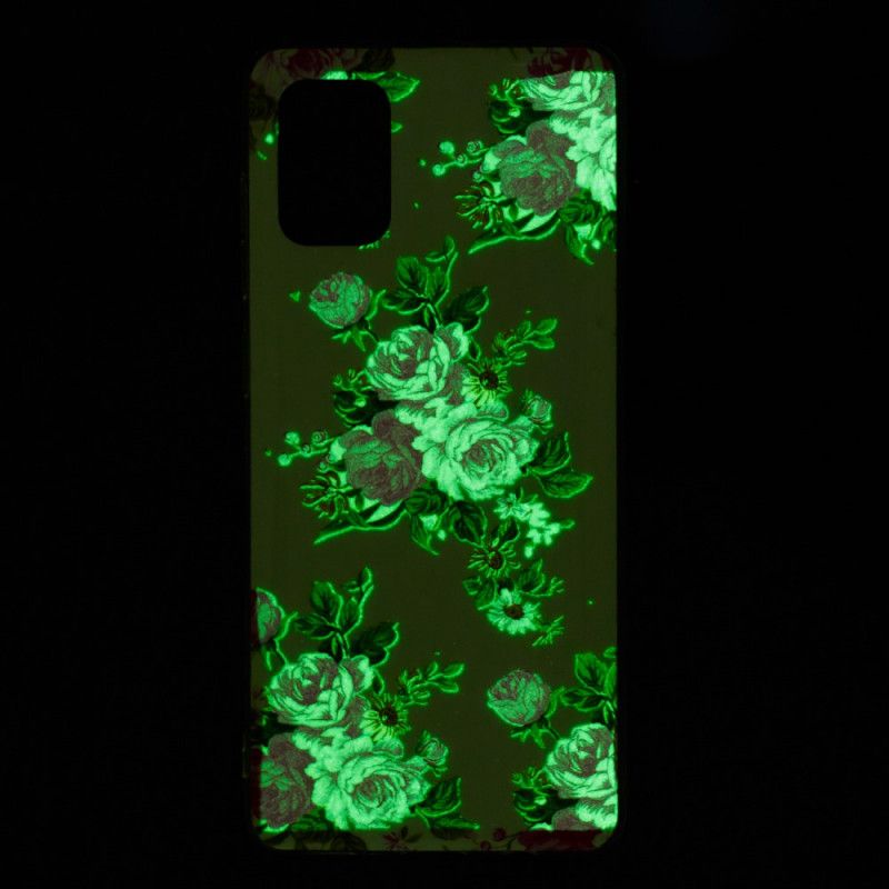 Cover Samsung Galaxy A71 Fluorescerende Frihedsblomster Beskyttelse