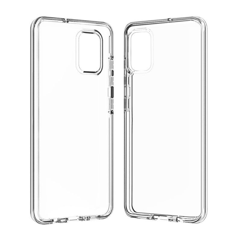 Cover Samsung Galaxy A71 Gennemsigtig Front Bagpå