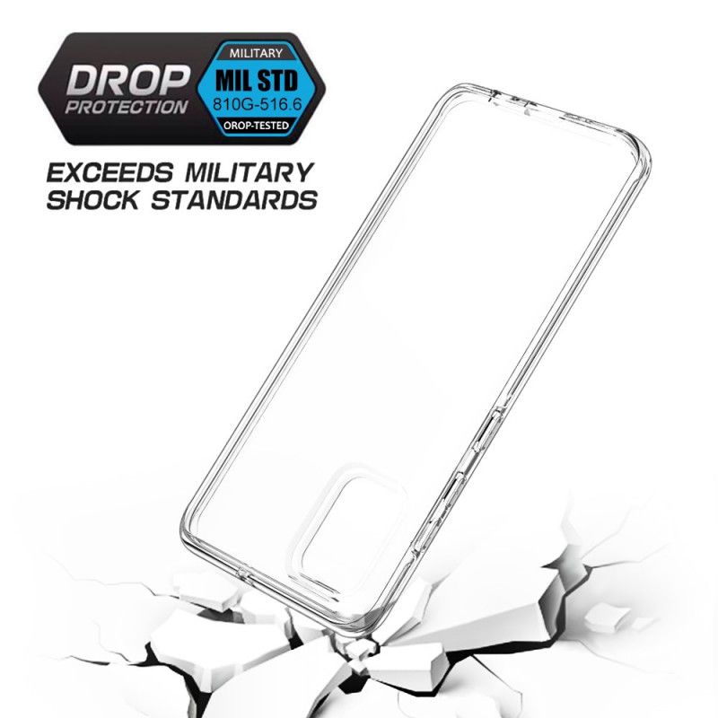 Cover Samsung Galaxy A71 Gennemsigtig Front Bagpå