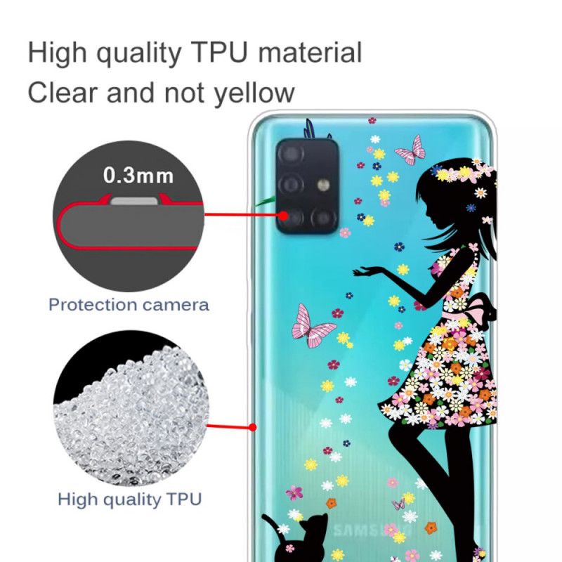 Cover Samsung Galaxy A71 Magisk Kvinde Beskyttelse