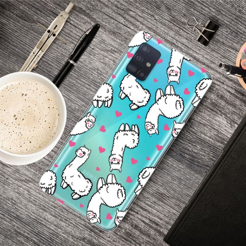 Cover Samsung Galaxy A71 Øverste Lamaer