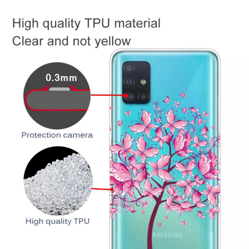 Cover Samsung Galaxy A71 Øverste Træ Beskyttelse