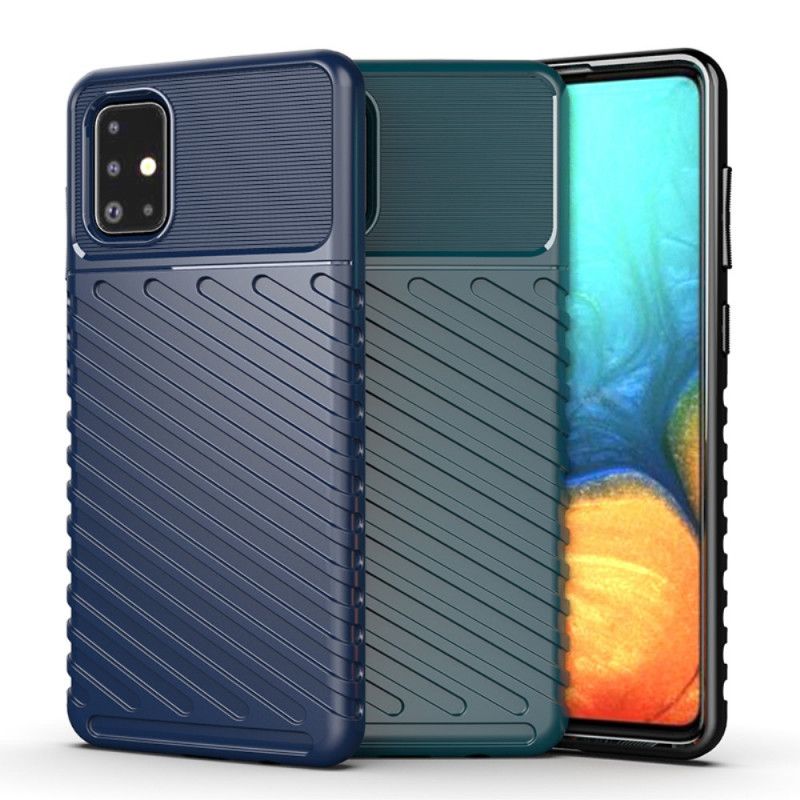 Cover Samsung Galaxy A71 Sort Torden Serie Beskyttelse