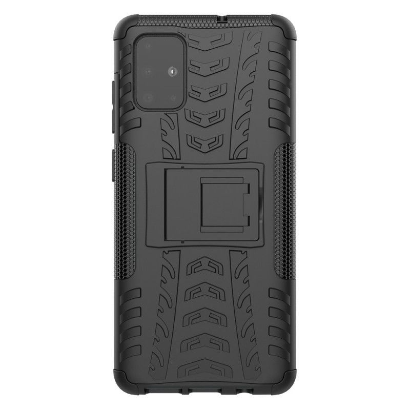 Cover Samsung Galaxy A71 Sort Ultra Resistent Plus