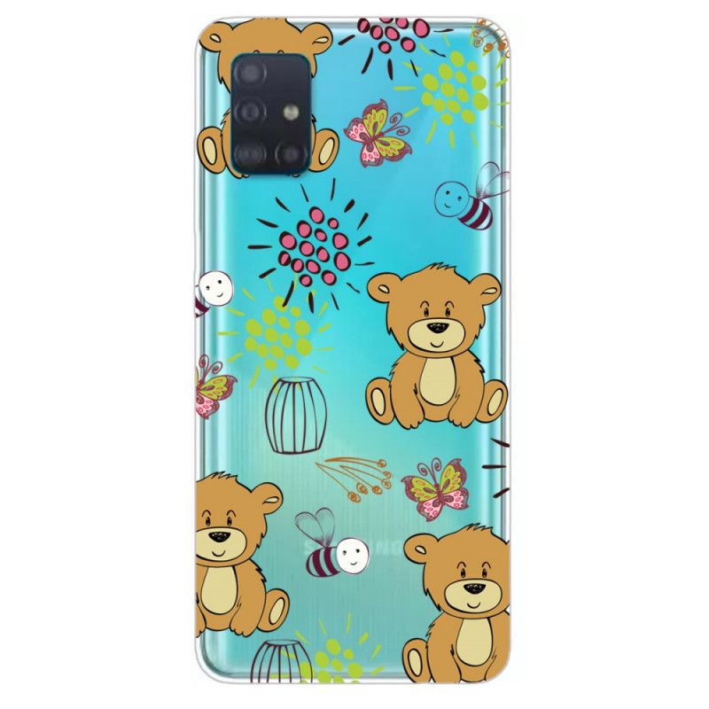 Cover Samsung Galaxy A71 Top Bamse Beskyttelse