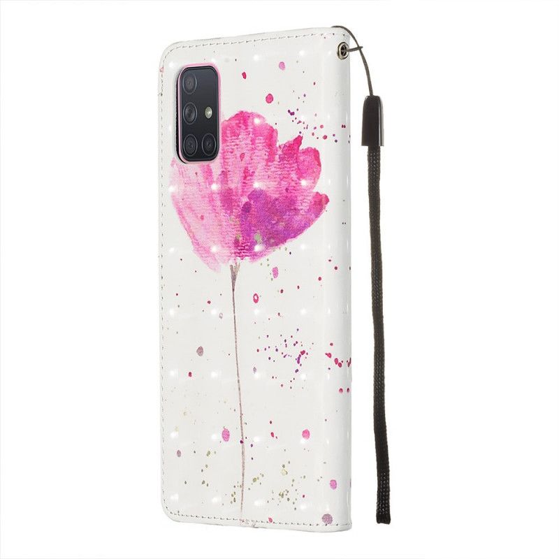 Flip Cover Læder for Samsung Galaxy A71 Valmuervalmue