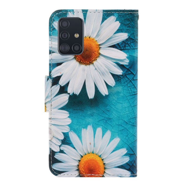 Flip Cover Læder Samsung Galaxy A71 G-Streng