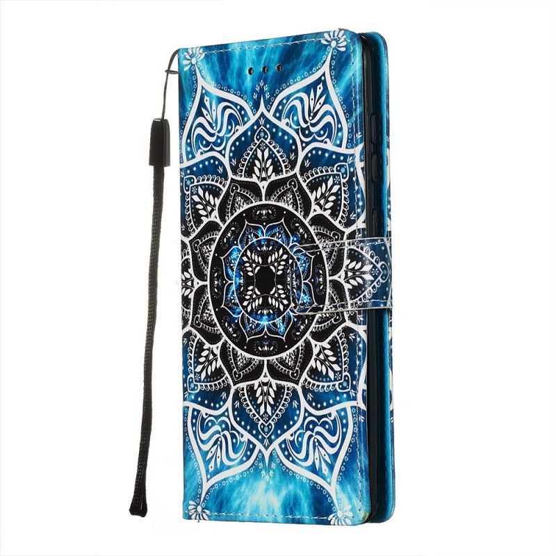 Flip Cover Læder Samsung Galaxy A71 Mandala På Himlen Beskyttelse