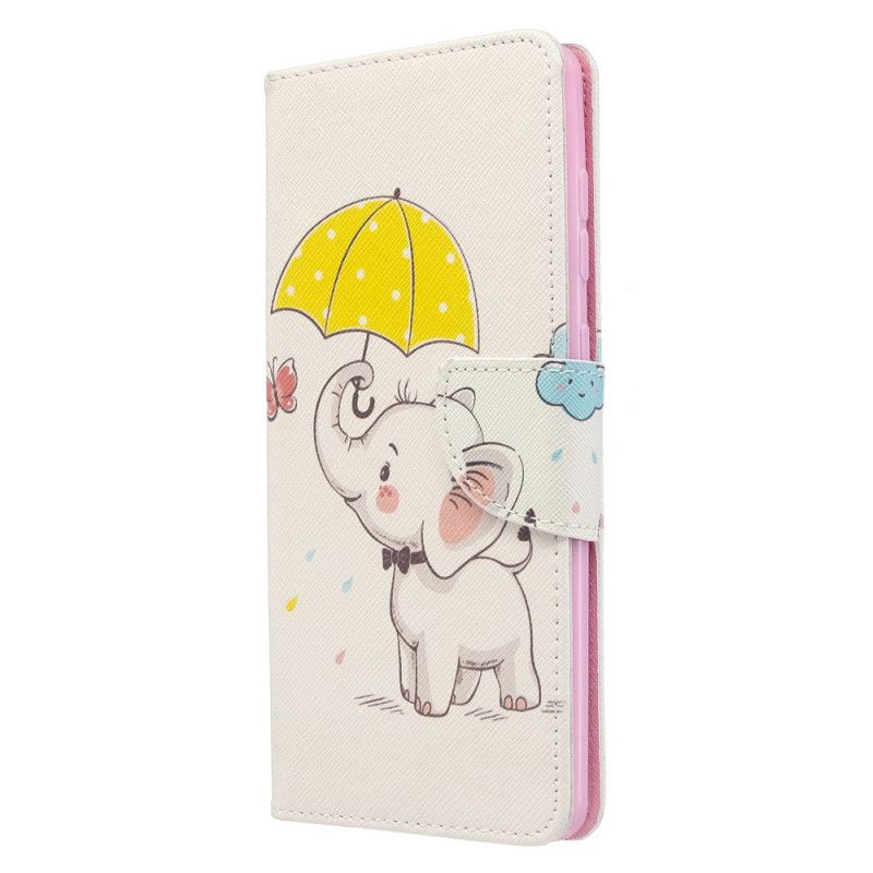 Flip Cover Samsung Galaxy A71 Mobilcover Elefant