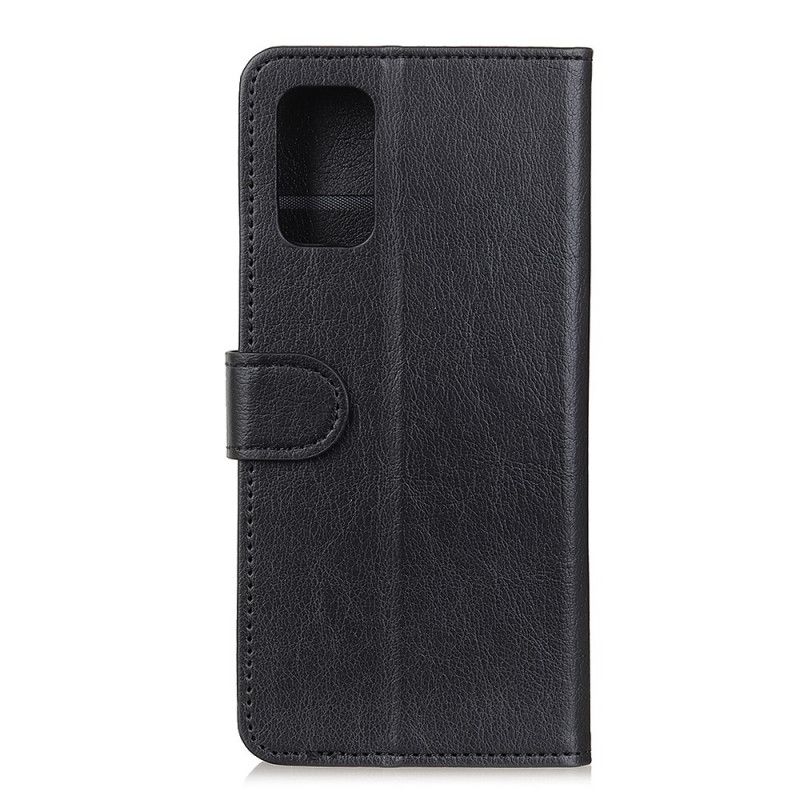 Flip Cover Samsung Galaxy A71 Sort Klassisk Lås