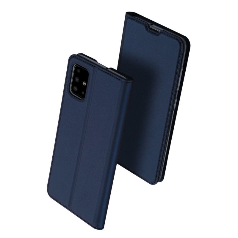 Læder Cover Samsung Galaxy A71 Sort Pro Dux Ducis Hud