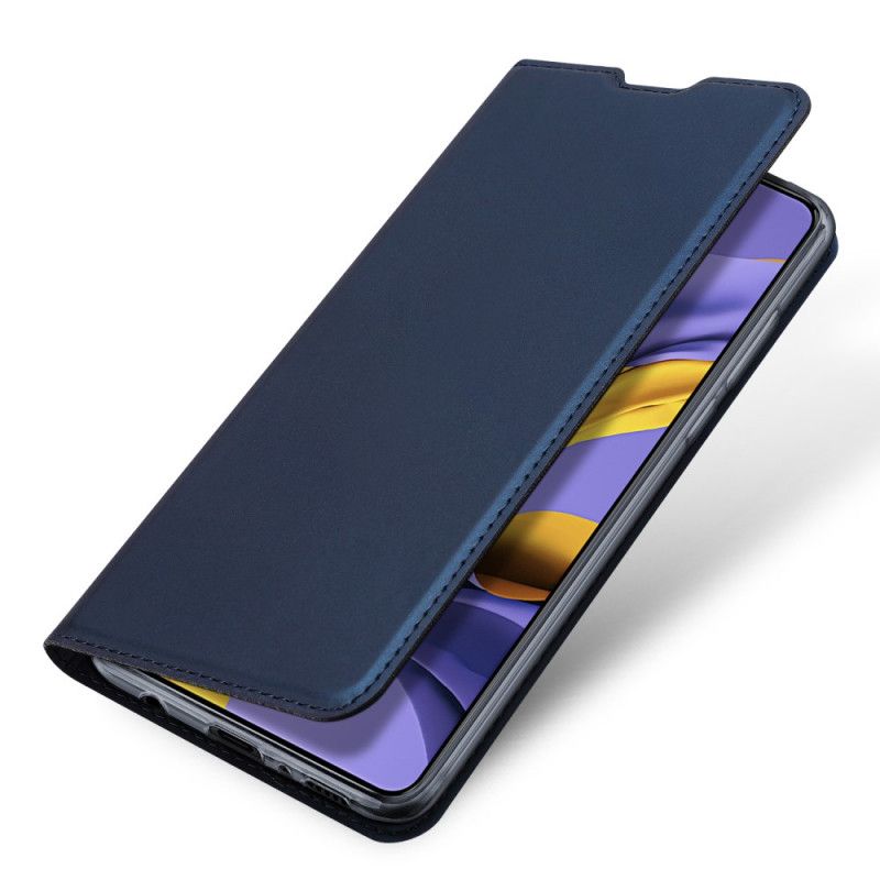 Læder Cover Samsung Galaxy A71 Sort Pro Dux Ducis Hud