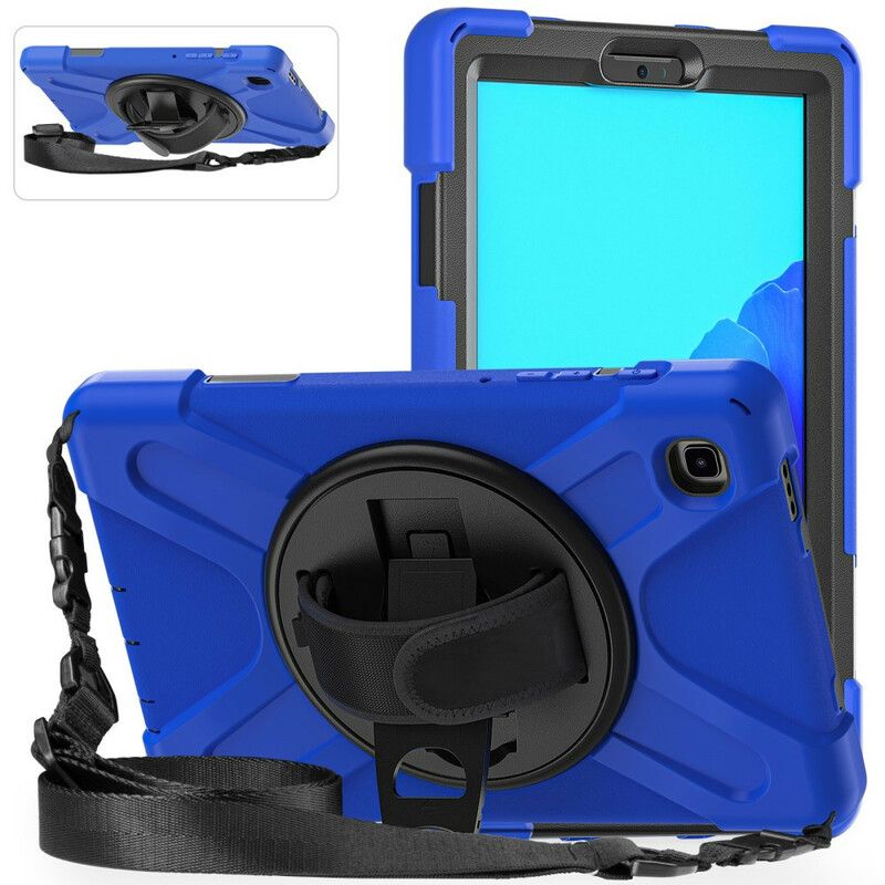 Cover Samsung Galaxy Tab A7 Lite Telefon Etui Multifunktion Med Skulderrem