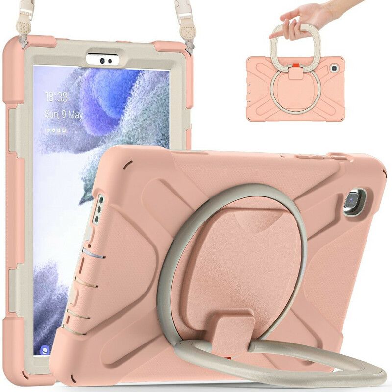 Cover Samsung Galaxy Tab A7 Lite Telefon Etui Multifunktionel Med Skulderrem