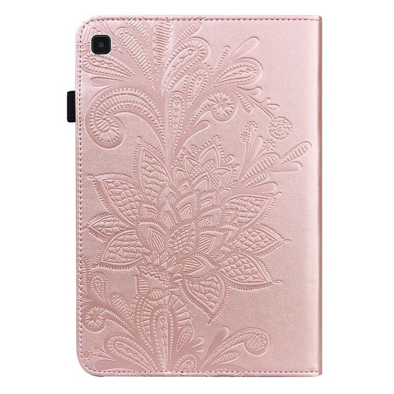 Etui Samsung Galaxy Tab A7 Lite Blomstermandala