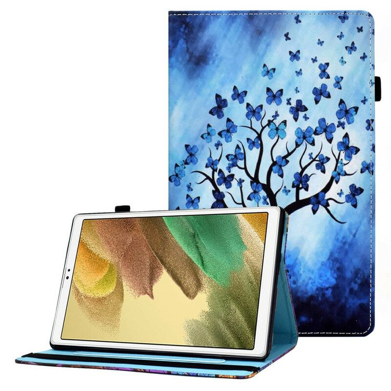 Etui Samsung Galaxy Tab A7 Lite Sommerfugle Variationer