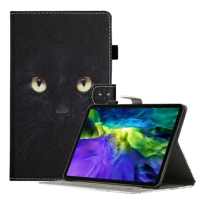 Flip Cover Samsung Galaxy Tab A7 Lite Black Cat Eyes