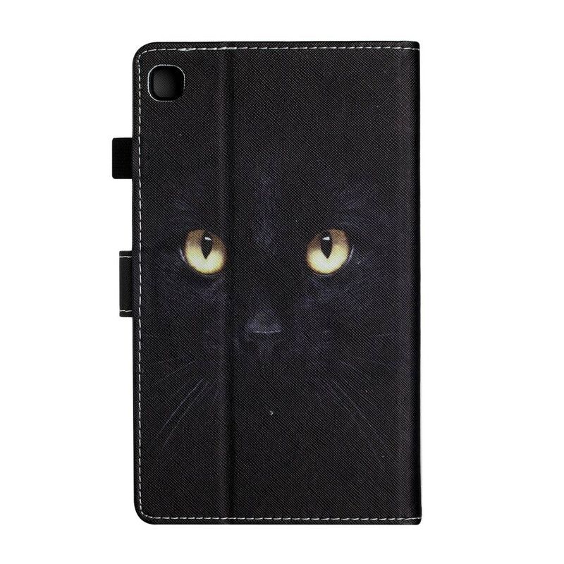 Flip Cover Samsung Galaxy Tab A7 Lite Black Cat Eyes