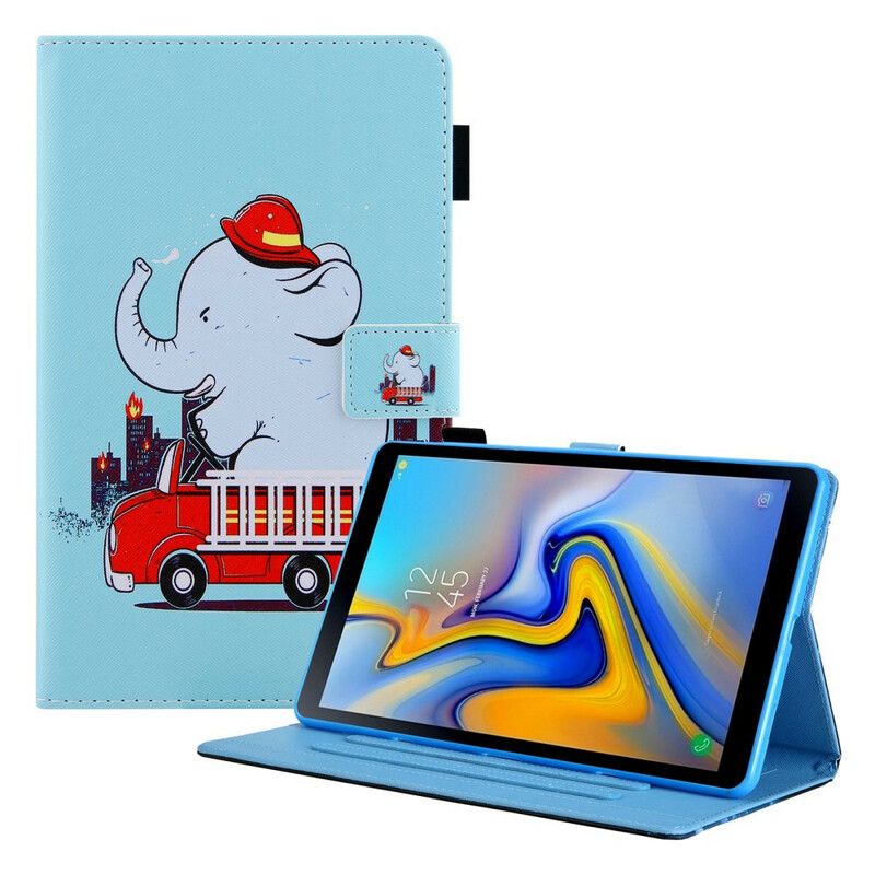 Flip Cover Samsung Galaxy Tab A7 Lite Brandmand Elefant