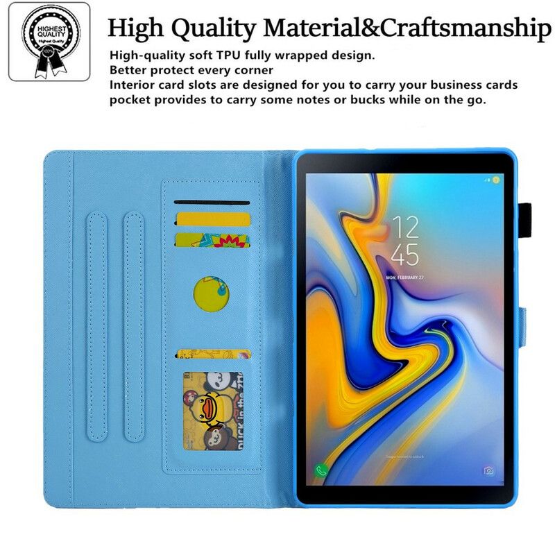 Flip Cover Samsung Galaxy Tab A7 Lite Brandmand Elefant