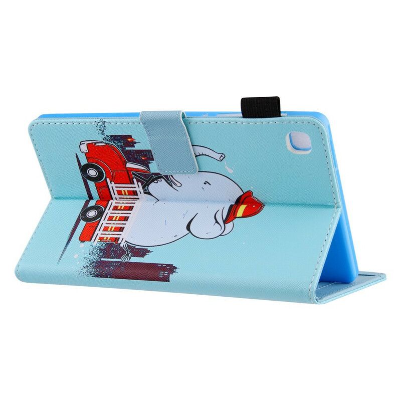 Flip Cover Samsung Galaxy Tab A7 Lite Brandmand Elefant