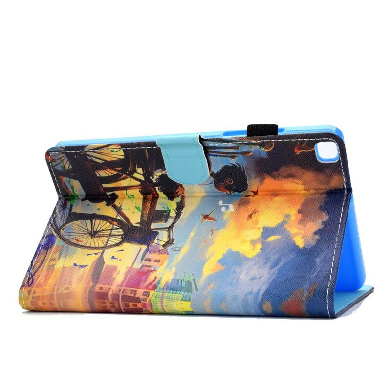 Flip Cover Samsung Galaxy Tab A7 Lite Cykel Art