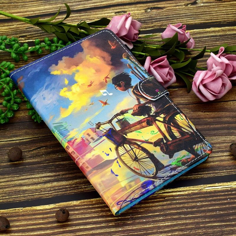 Flip Cover Samsung Galaxy Tab A7 Lite Cykel Art