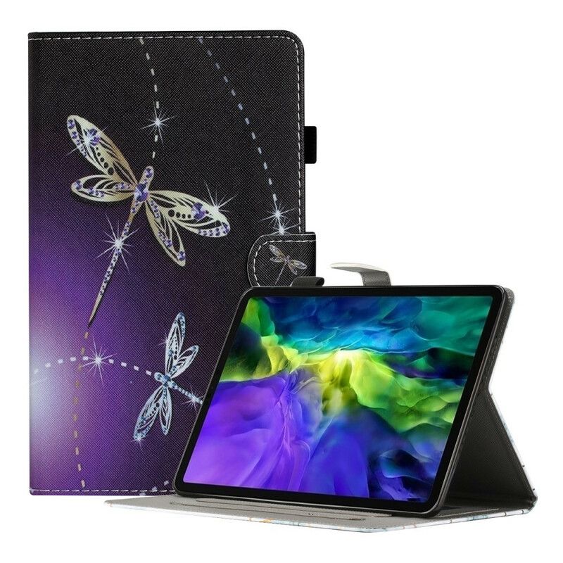 Flip Cover Samsung Galaxy Tab A7 Lite Dragonflies