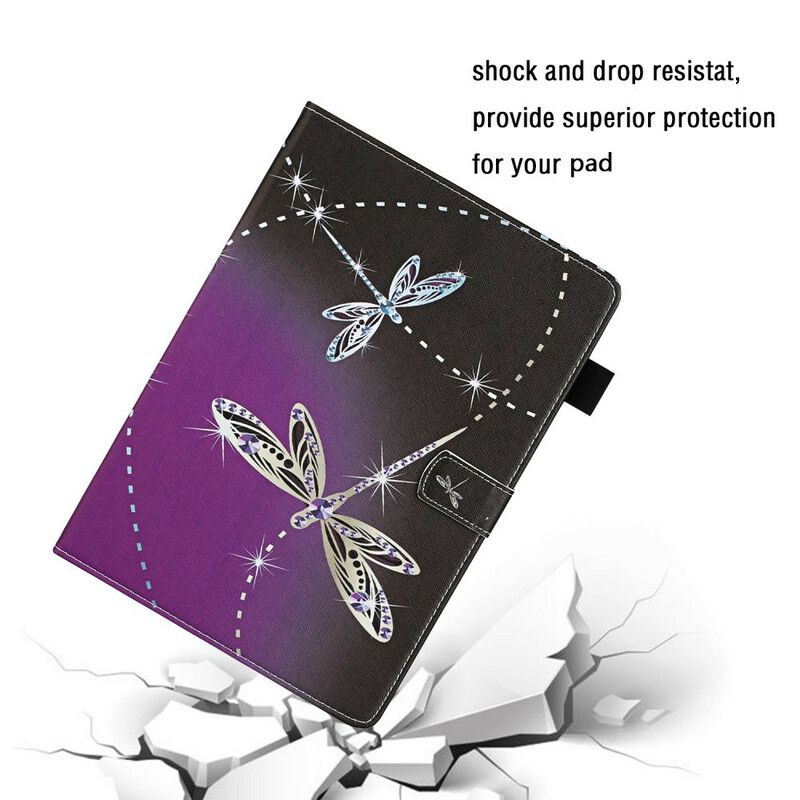 Flip Cover Samsung Galaxy Tab A7 Lite Dragonflies