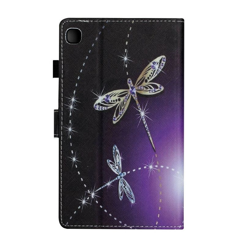 Flip Cover Samsung Galaxy Tab A7 Lite Dragonflies