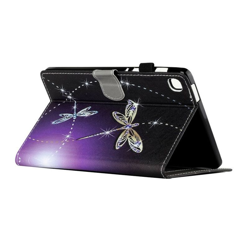 Flip Cover Samsung Galaxy Tab A7 Lite Dragonflies