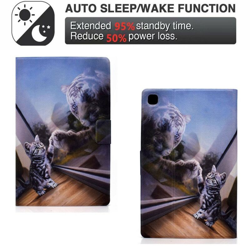 Flip Cover Samsung Galaxy Tab A7 Lite Kitten Dream