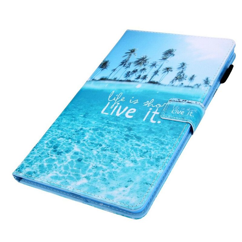 Flip Cover Samsung Galaxy Tab A7 Lite Live It