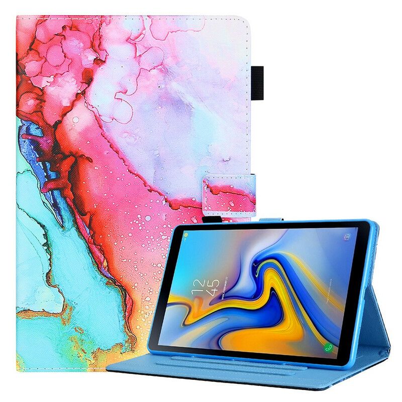 Flip Cover Samsung Galaxy Tab A7 Lite Marmorstil