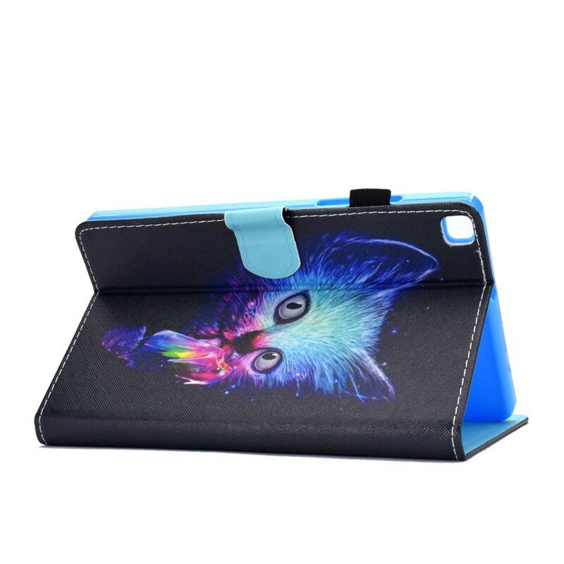 Flip Cover Samsung Galaxy Tab A7 Lite Psycho Cat