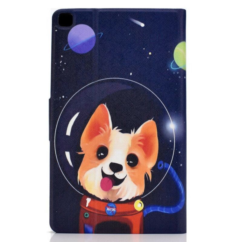 Flip Cover Samsung Galaxy Tab A7 Lite Space Dog