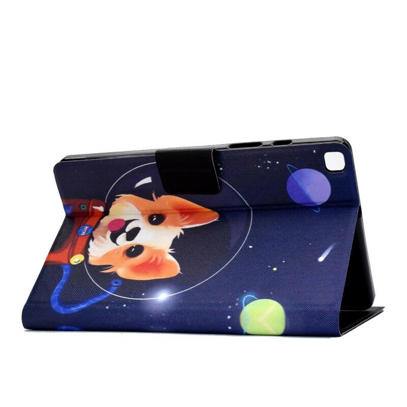 Flip Cover Samsung Galaxy Tab A7 Lite Space Dog