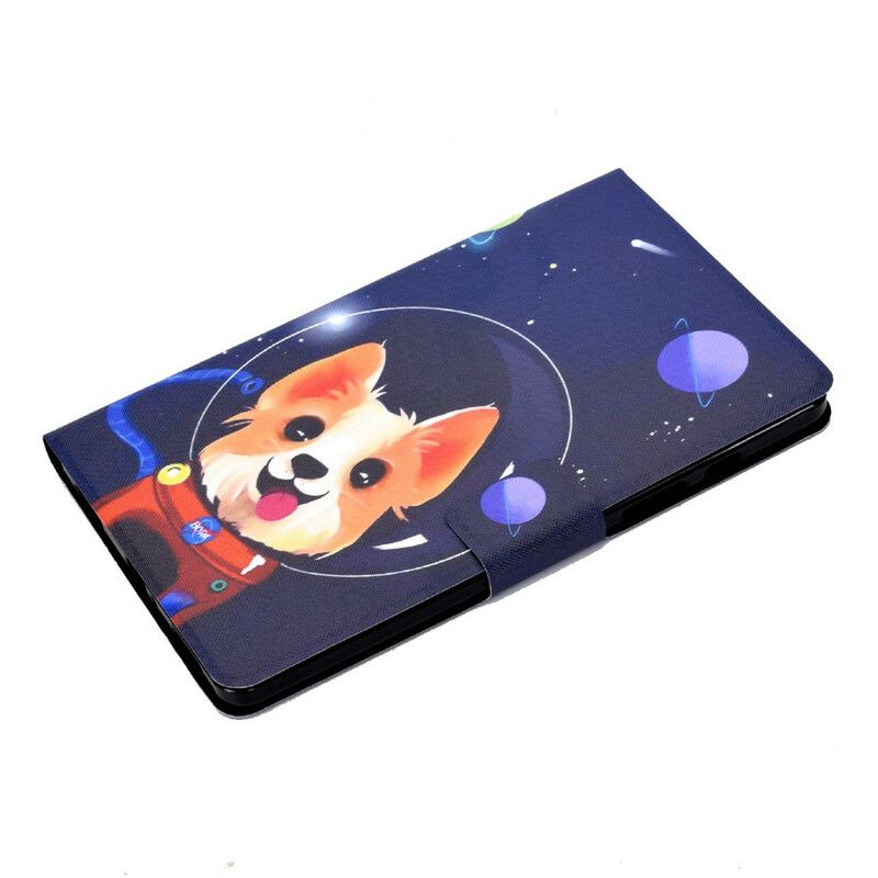 Flip Cover Samsung Galaxy Tab A7 Lite Space Dog