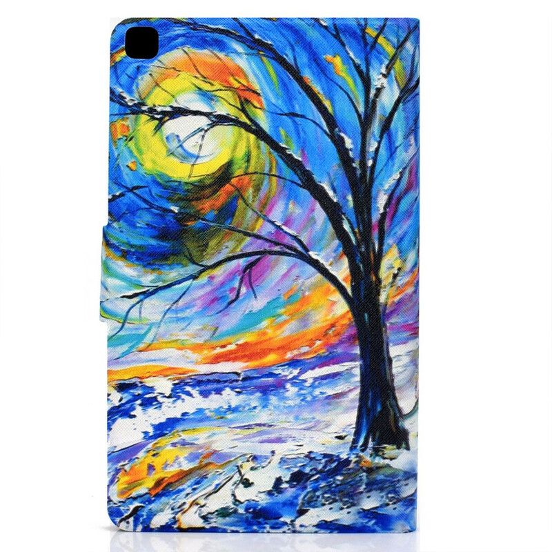 Flip Cover Samsung Galaxy Tab A7 Lite Træ Art