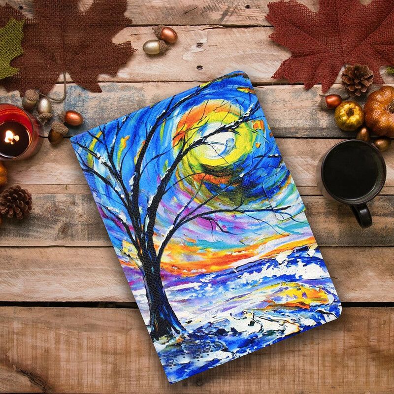 Flip Cover Samsung Galaxy Tab A7 Lite Træ Art