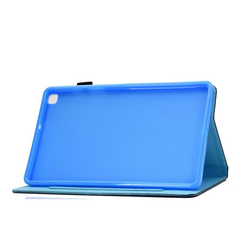 Læder Cover Samsung Galaxy Tab A7 Lite Telefon Etui Chic Giraf