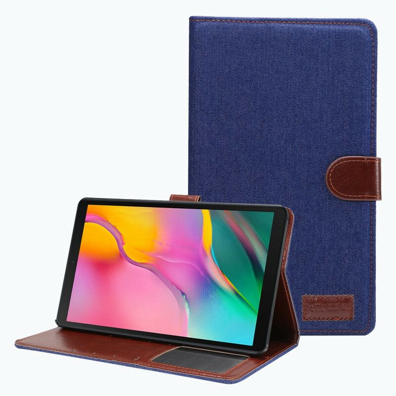 Læder Cover Samsung Galaxy Tab A7 Lite Telefon Etui Jeans