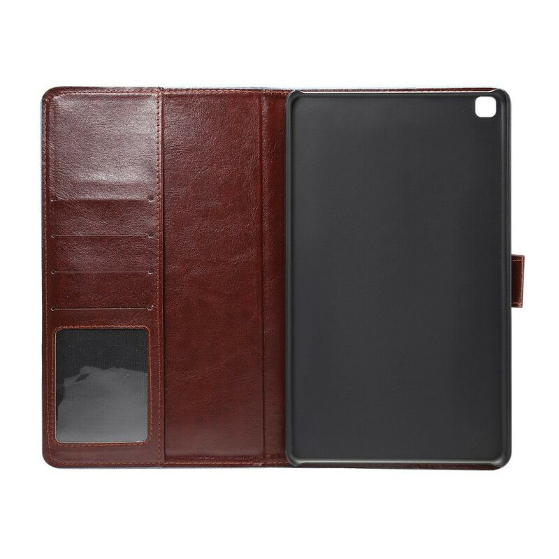 Læder Cover Samsung Galaxy Tab A7 Lite Telefon Etui Jeans