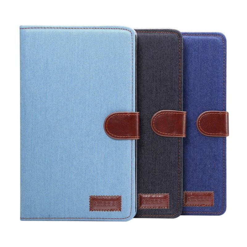 Læder Cover Samsung Galaxy Tab A7 Lite Telefon Etui Jeans