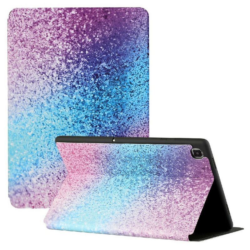 Smart Case Samsung Galaxy Tab A7 Lite Two Flap Fantasy Pailletter