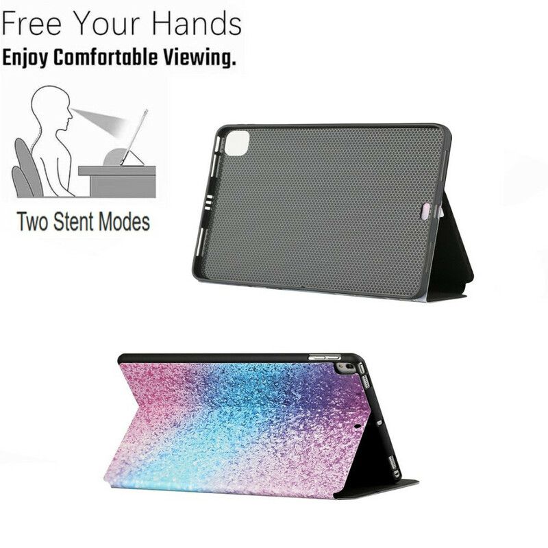 Smart Case Samsung Galaxy Tab A7 Lite Two Flap Fantasy Pailletter