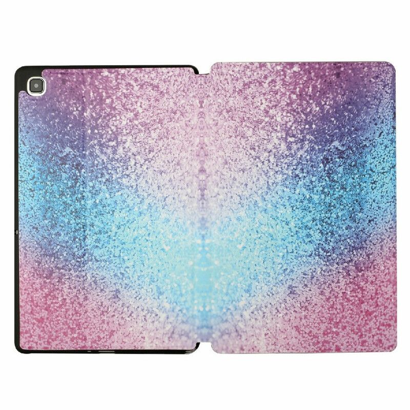 Smart Case Samsung Galaxy Tab A7 Lite Two Flap Fantasy Pailletter