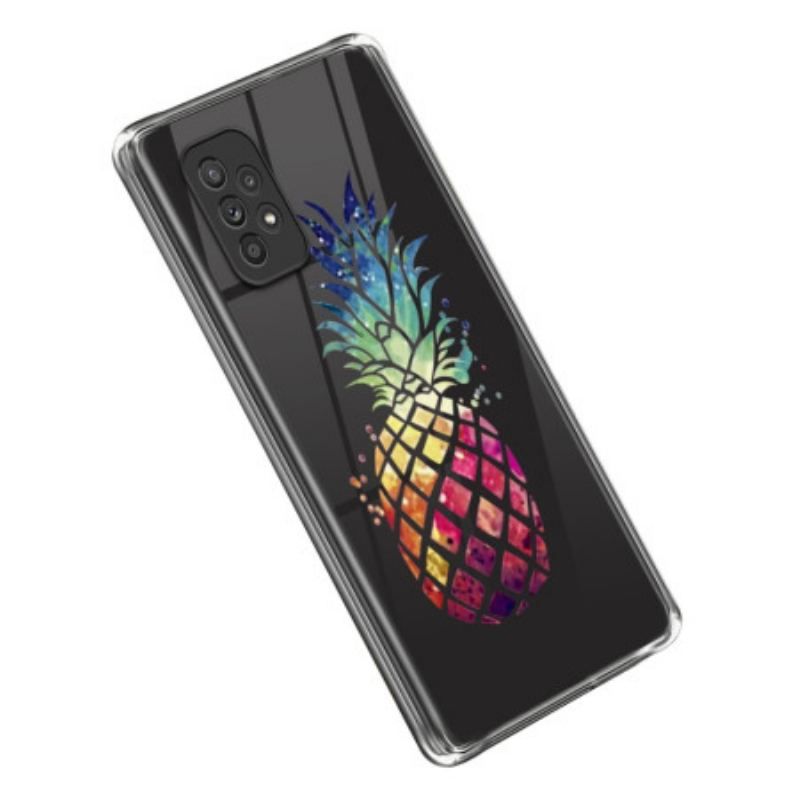 Cover Samsung Galaxy A53 5G Sømløse Lilla Blomster