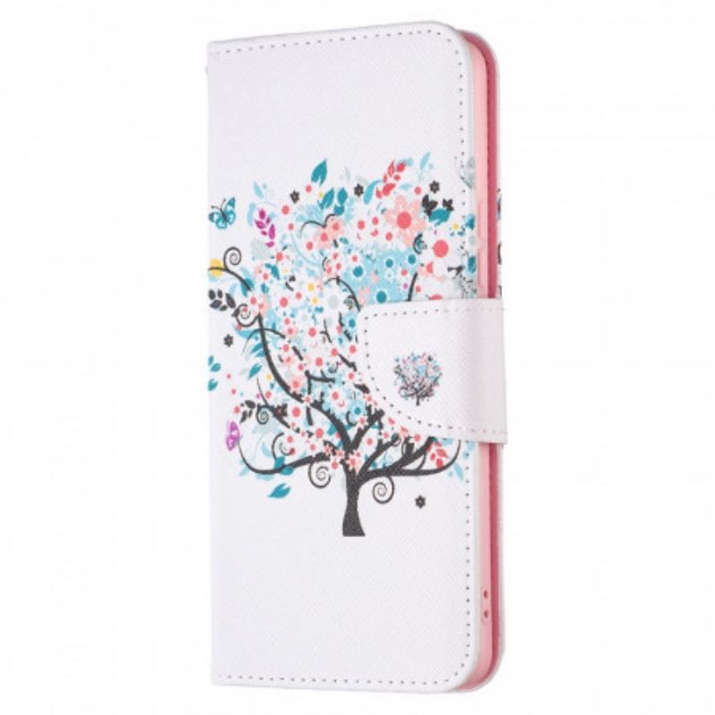 Flip Cover Samsung Galaxy A53 5G Blomstret Træ